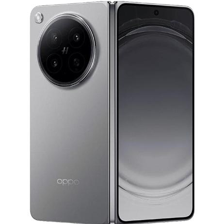 OPPO Find N6 5G Dual Sim 16GB RAM 512GB - Stellar Titanium (512 GB, Doppia SIM, 5G), Smartphone, Argento