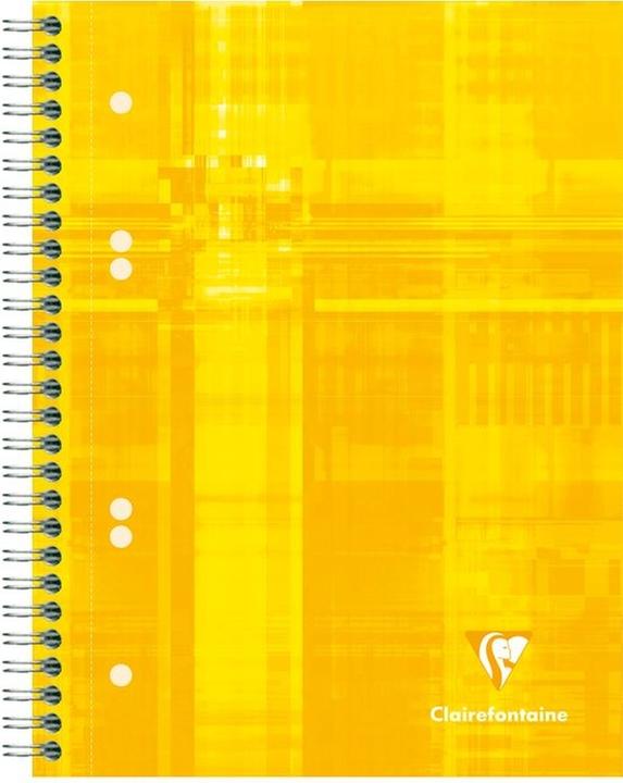 Nährwerte und Zutaten Clairefontaine Collegeblock (A5, Liniert, Weicher Einband)