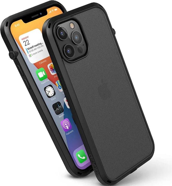 Invloed iPhone 12 Pro Max hoesje czarny (Apple iPhone 12 Pro Max)