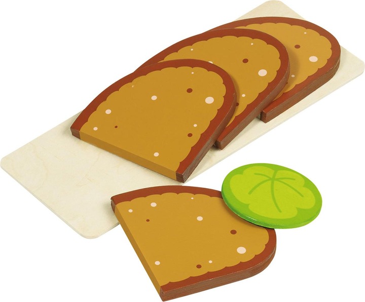 Immagine prodotto Goki Piatto da pane con fette di pane in legno