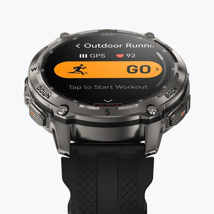 Produktbild Kospet Smartwatch Tank T4 Schwarz Schwarz (48 mm)