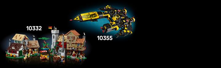 Actual product image LEGO Blacktron Renegade (10355, LEGO Icons, LEGO Rare sets)