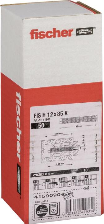 Productafbeelding Fischer Ankerhuls FIS H 12x85 K (50 Pcs.)