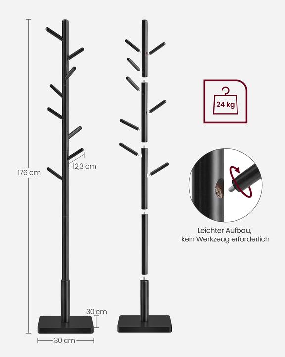 Actual product image Vasagle Garderobenständer