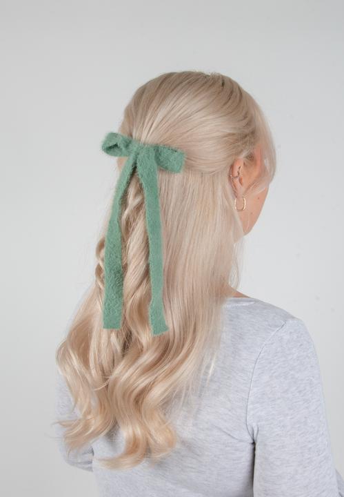 Image du produit Trisa Fashion Barrette avec noeud Beige, Vert 2 pcs.