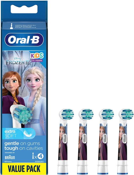 Produktbild Oral-B Ersatzkopf EB10 4 FFS II Blau/Weiss 4 Stück (4x)