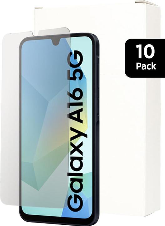 Mobiparts Regular Tempered Glass Samsung Galaxy A16/A26 - 10 Pack (10 Stk., Samsung Galaxy A16, Samsung Galaxy A26)