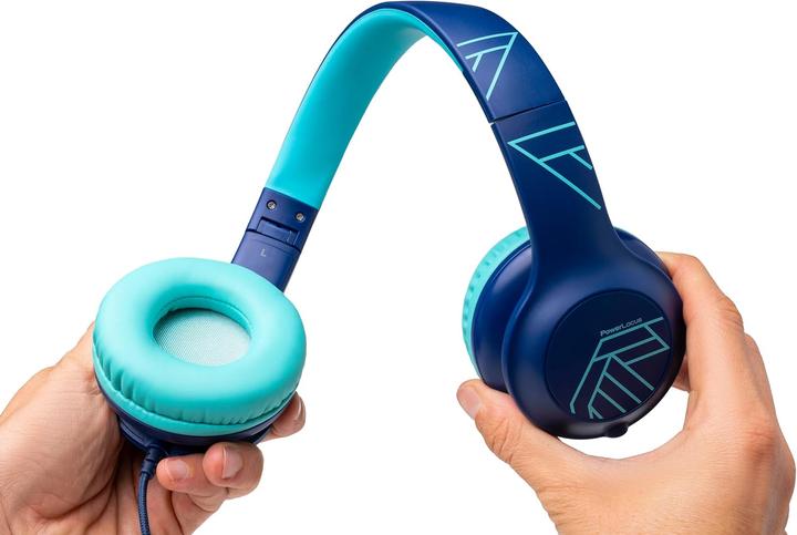 Immagine prodotto PowerLocus PLED Kinderkopfhörer kabelgebunden blau