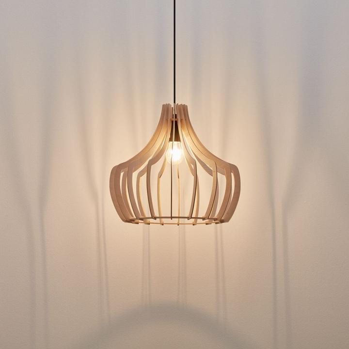 Actual product image Trio Wood (E27)
