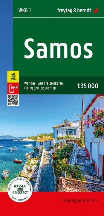 Immagine prodotto Samos, carta escursionistica e del tempo libero 1:35.000, freytag & berndt