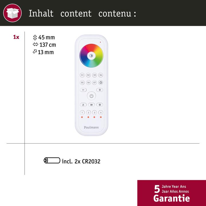 Image du produit Paulmann Télécommande Gent 2