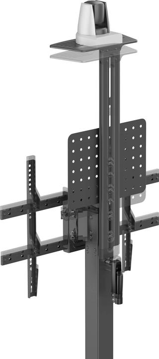 Actual product image SpeaKa Professional SP-TVC-1300 TV-Rollwagen Höhenverstellbar, Handkurbel, Kamer (37" - 75")