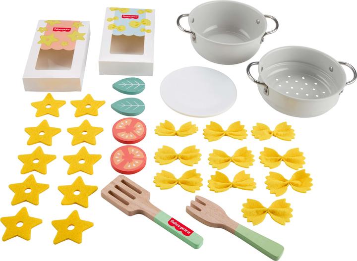 Productafbeelding Fisher-Price Pasta-Kochset aus Holz