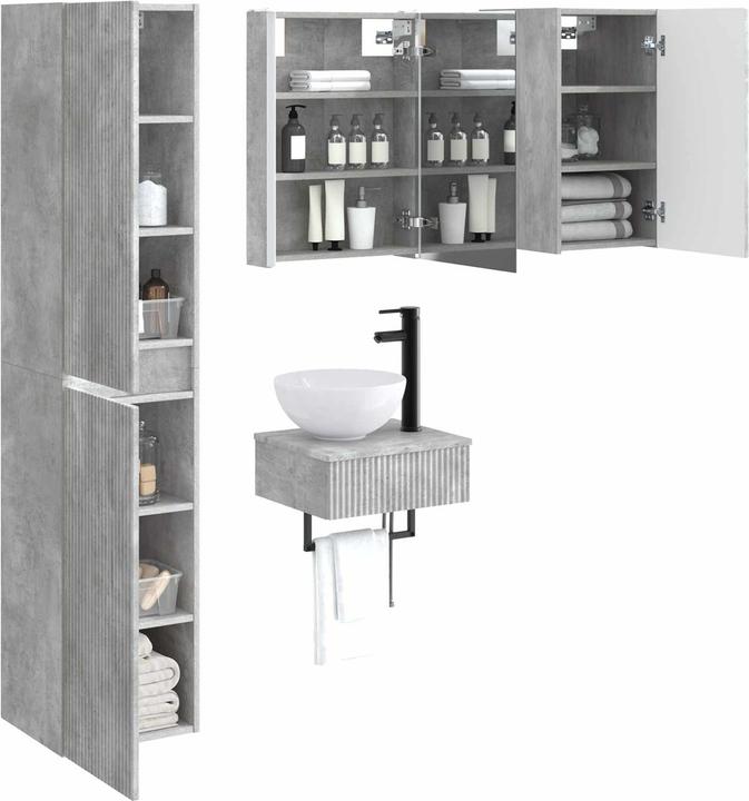 Produktbild vidaXL Badezimmerschrank-Set