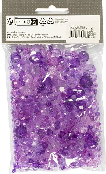 Actual product image Creativ Company Facetted beads