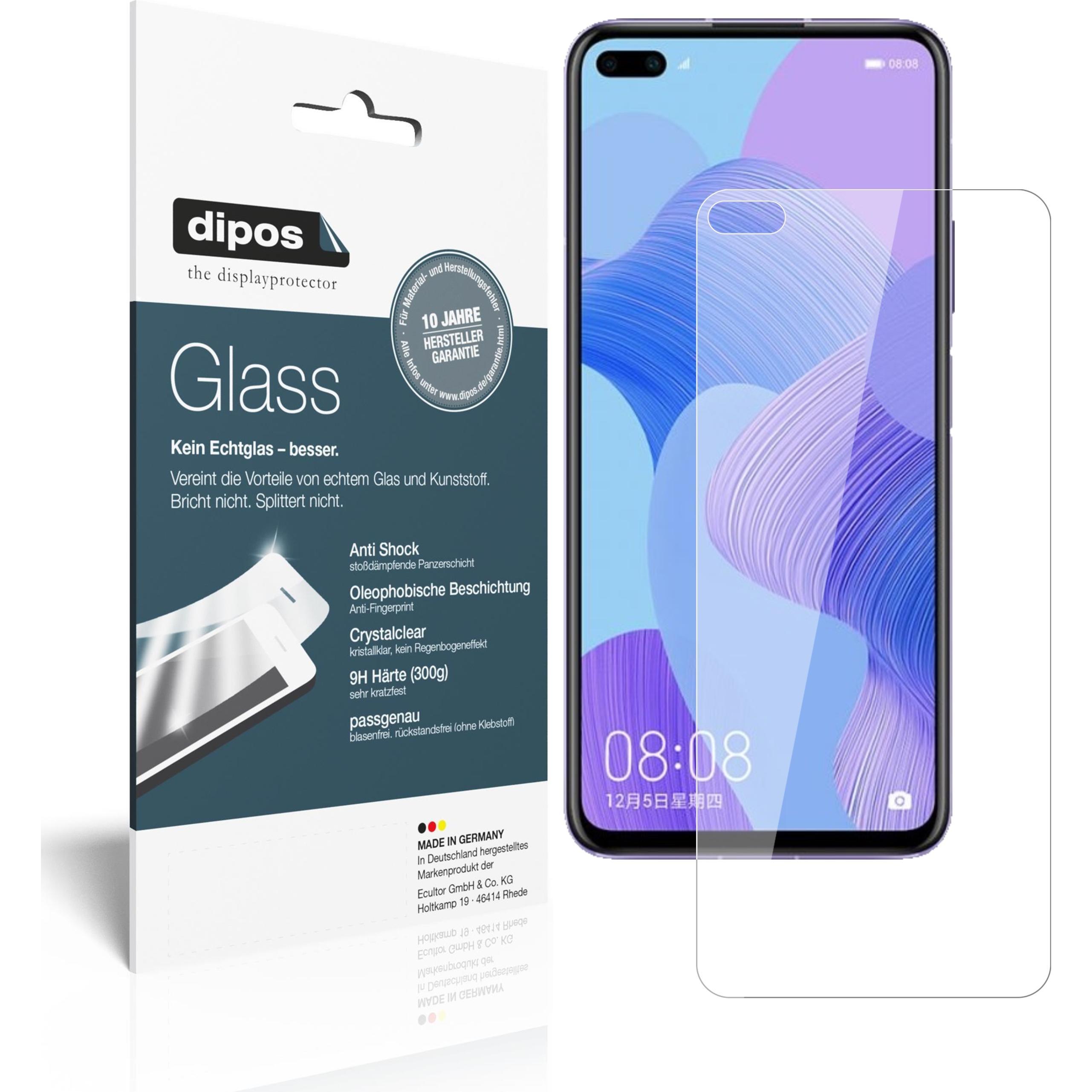 Dipos Displayschutz Anti-Shock (1 Stück, Honor V30 5G), Smartphone Schutzfolie, Transparent