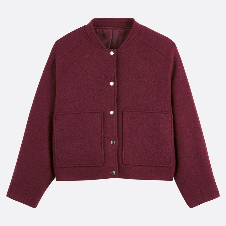 La Redoute Collections Kurzes Blouson mit Druckknöpfen