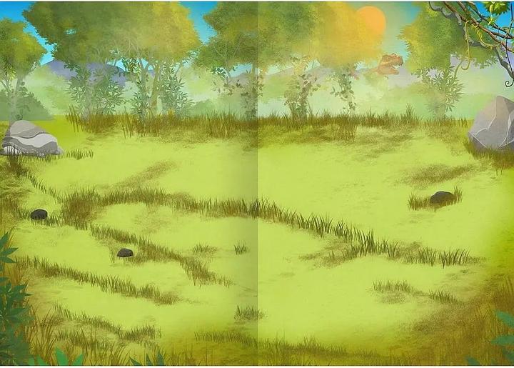 Produktbild WOW! Das Metallic-Stickerbuch - Dinos