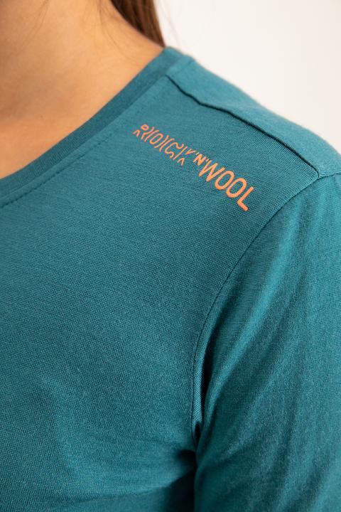 Image du produit Ortovox 'N'Wool Long Sleeve Shirt 185 waterfall (S)