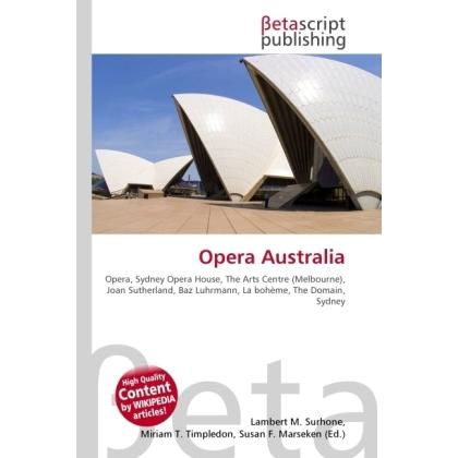 Opera Australia, Fachbücher
