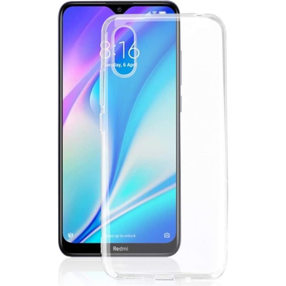 Screenguard Xiaomi Redmi 9A Flexible TPU Clear Case (Xiaomi Redmi 9A), Smartphone Hülle, Transparent