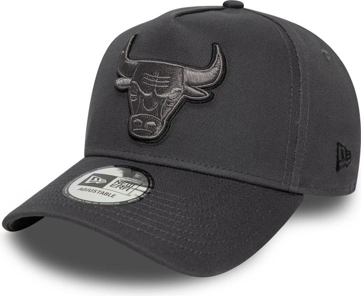 Actual product image New Era A-Frame Trucker Cap Outline Chicago Bulls Charcoal