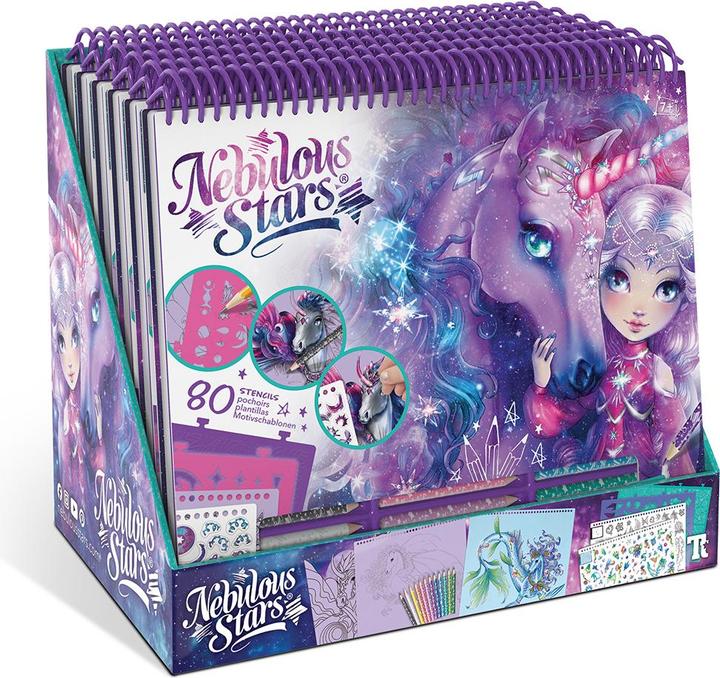 Productafbeelding Nebulous Stars Kreatives Skizzenbuch Fantasiepferde Galaxie
