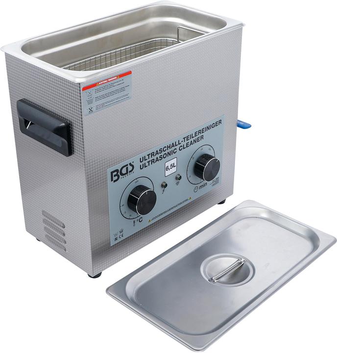 Image du produit BGS Ultrasonic Parts Cleaner 6.5 l (40 kHz, 6500 ml)