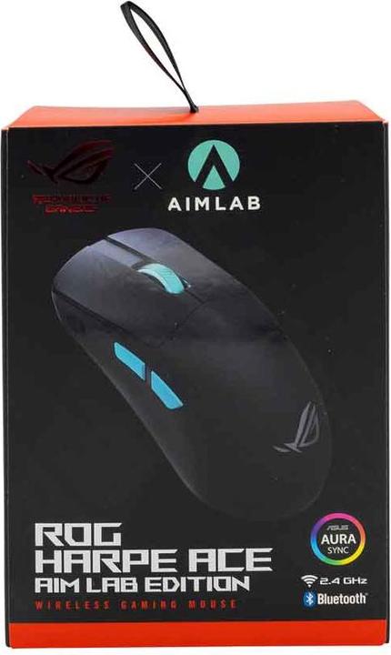 Image du produit ASUS ROG Harpe Ace Aim Lab Edition (Sans fil, Filaire)