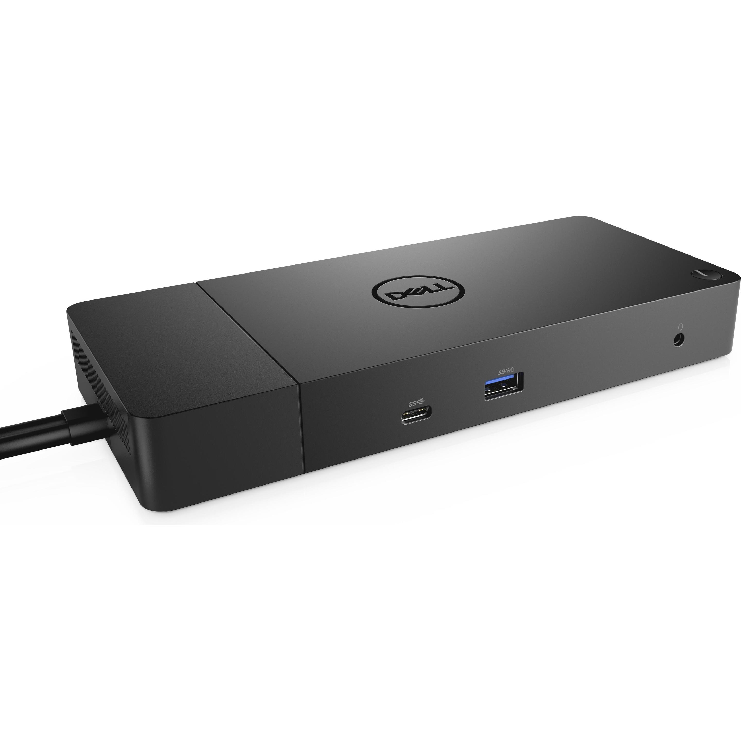 Dell WD19DC (USB-C, 11 Ports), Dockingstation + USB Hub, Schwarz
