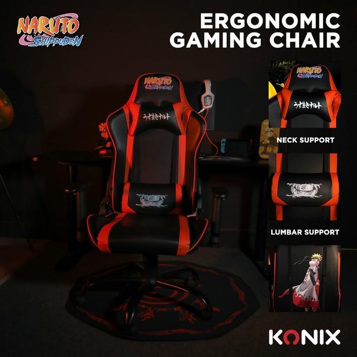 Actual product image Konix Naruto Premim Gaming Chair