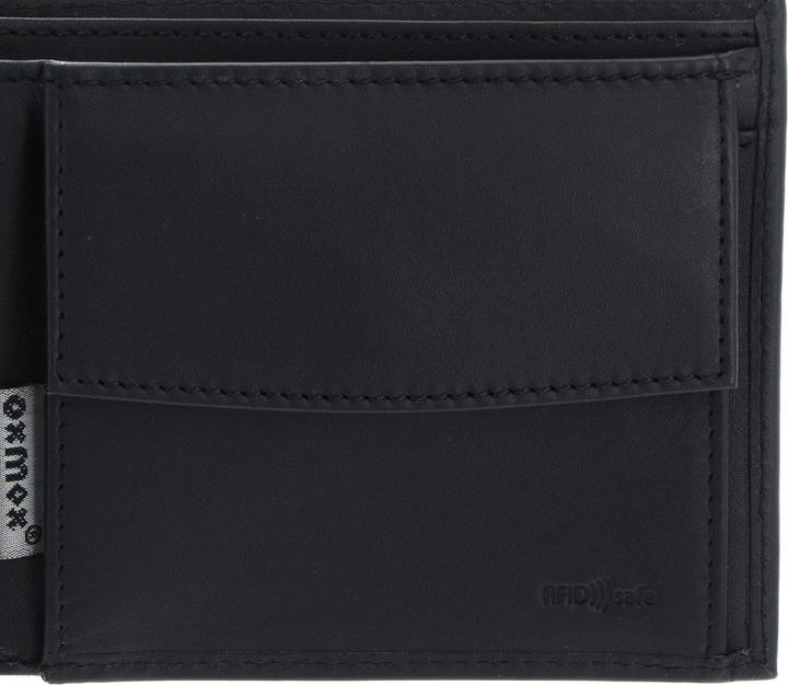 Immagine prodotto Oxmox Portafoglio in pelle con protezione RFID 12 cm