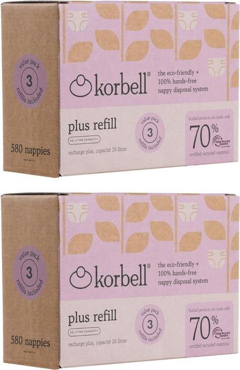 Korbell Ricarica fogli Plus