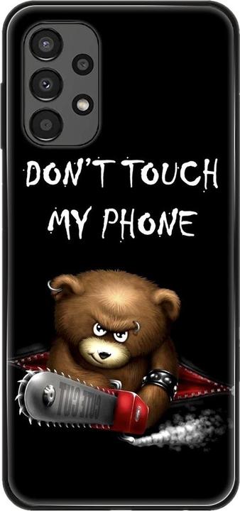 Dont Touch My Phone Bear Black