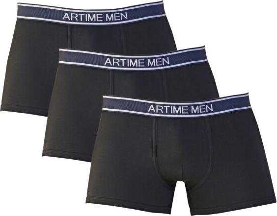 Immagine prodotto Artime Herren-Unterhosen, 3er-Pack, elastischer Bund (M)