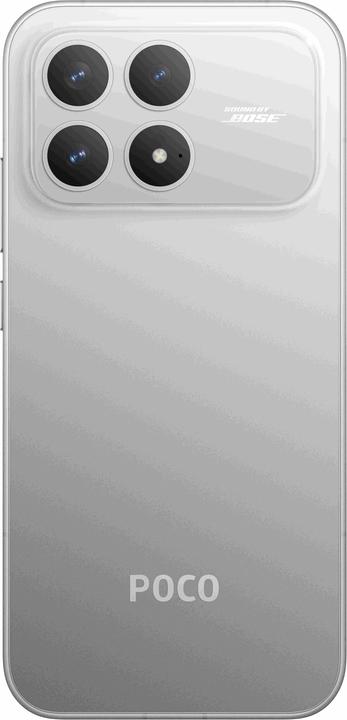 Immagine prodotto Xiaomi Poco F8 Pro 5G Dual Sim 12GB RAM 512GB - Titanium Silver (512 GB, Argento, Titanio, 6.59", Doppia SIM, 5G)