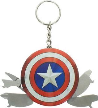 Actual product image Paladone Products Marvel Captain America Shield Multi Tool