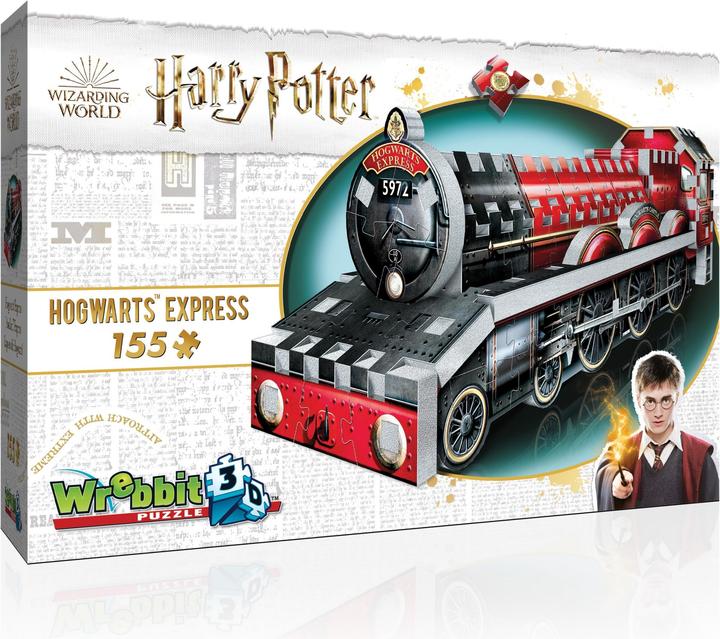 Produktbild Wrebbit 3D Harry Potter: Hogwarts Express (155 Teile) (155 Teile)