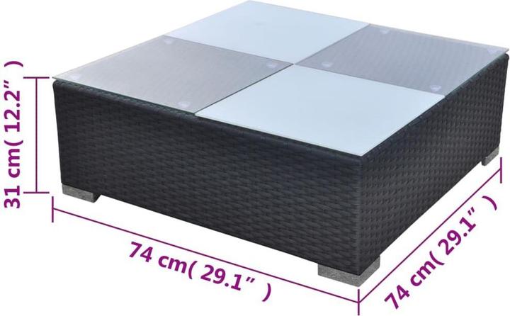 Image du produit vidaXL Gartensofa