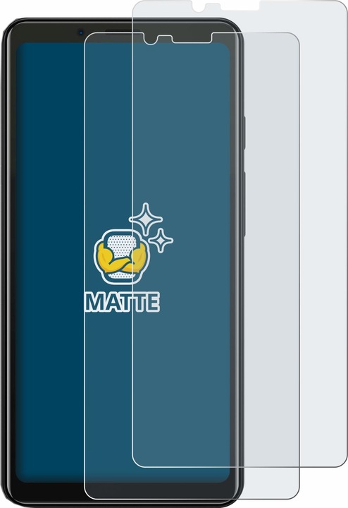 Actual product image BROTECT Anti-glare screen protector matt (2 Piece, HiSense A5c)