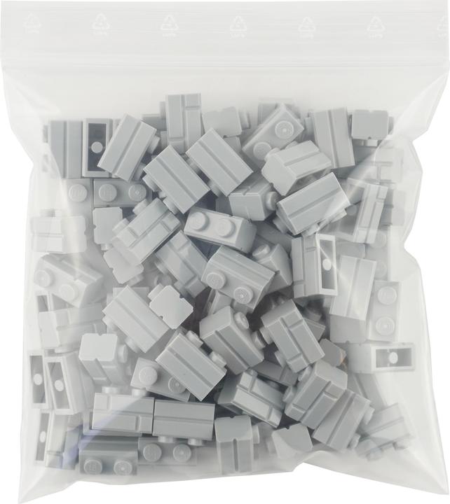 Image du produit LEGO Bricks Gris Clair 1x2 - Bricks Classic Basic - 98283 Pièces 250x (98283, LEGO Accessoires)