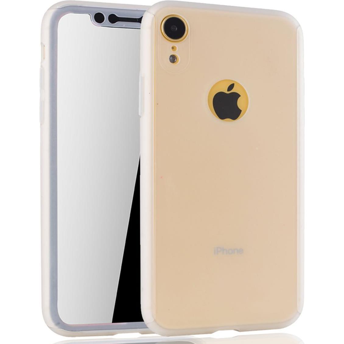 Thumbnail - König Design Hülle Handy Schutz für Apple iPhone XR Full Case Cover Displayschutz Transparent (Apple iPhone XR), Smartph...