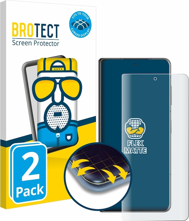 Actual product image BROTECT Full-Screen Protector Matte (2 Piece, Honor Magic 3)
