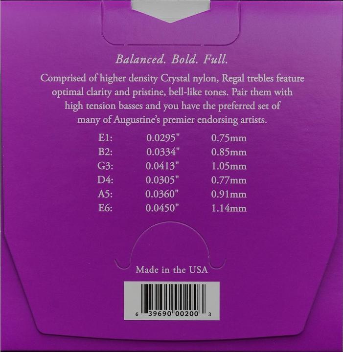 Produktbild Augustine Regal Red (6x, Gitarre, 0.04")