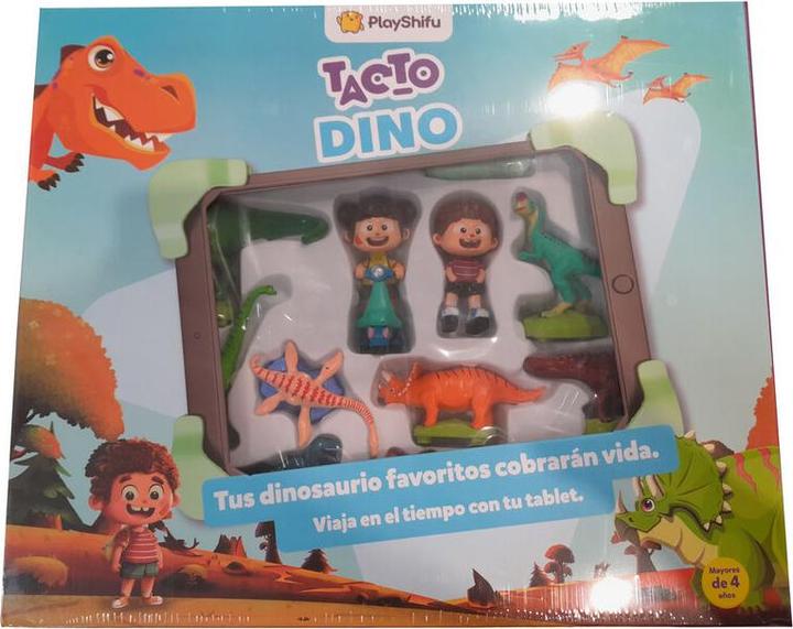 Actual product image PlayShifu Spanish Dino touch (Green, Orange, White)