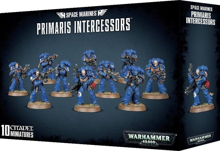 Actual product image Games Workshop Warhammer 40k - Space Marine Primaris Intercessors (Plastic)