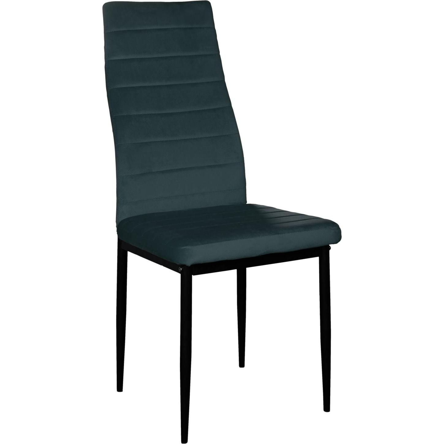HTI-Living, Stühle, Esszimmerstuhl Samt Memphis Blau