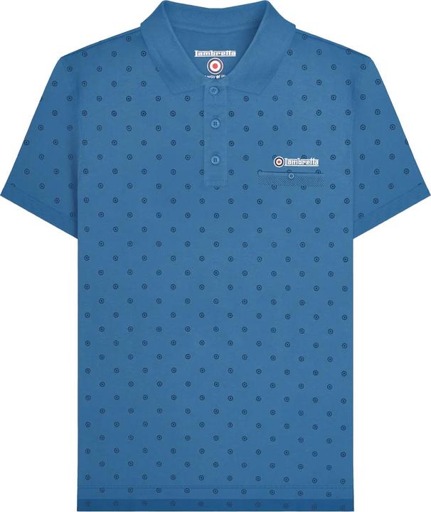 Produktbild Lambretta Premium Poloshirt Rundum bedruckt (XXL)