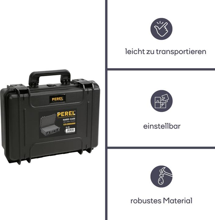 Produktbild Perel Outdoor Koffer (B x H x T) 464 (366 Teile)