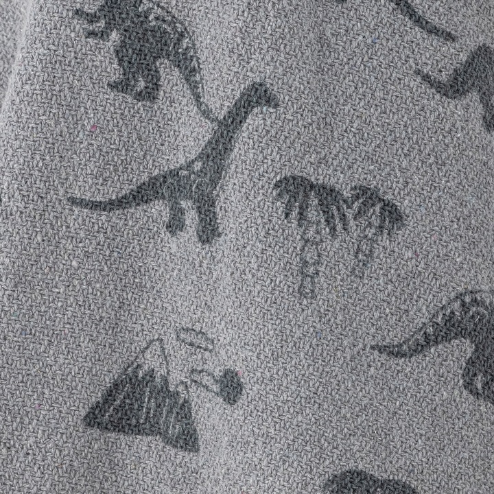Actual product image Bloomingville Bongo Throw, Blue, Recycled Cotton (160 x 130 cm)